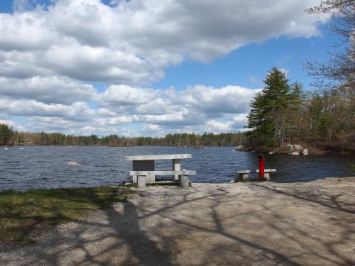 Dubes Pond in May near Hooksett in southern New Hampshire