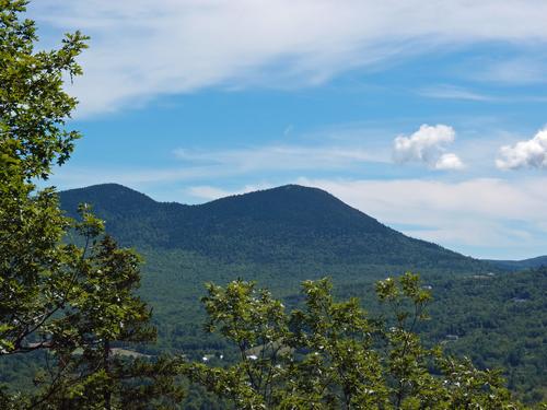 view of Doublehad Mountain from Eagle Mountain near Jackson in New Hampshire
