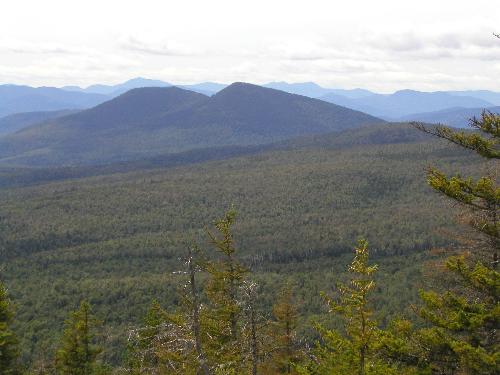 view from Eastman Mountain in New Hampshire