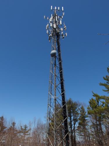 communications tower on Eastman Hill in New Hampshire