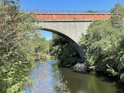 bridge in August at Echo Bridge near Newton in eastern Massachusetts