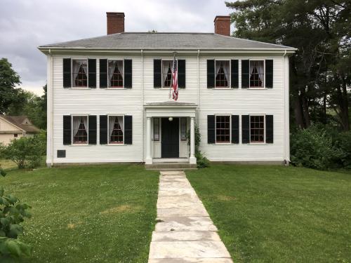 Emerson house at Emerson-Thoreau Amble in Massachusetts