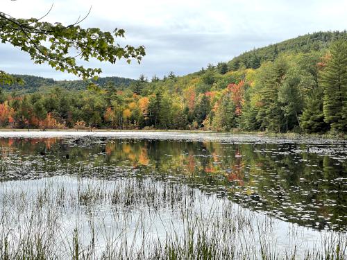 Mill Pond in October at Epsom Town Forest in southern New Hampshire