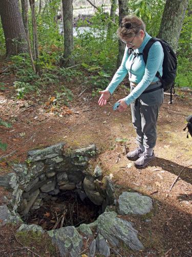 old well at Farandnear Reservation in September near Shirley in northeast Massachusetts