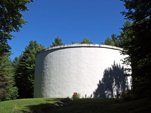 water tank at Farnum Hill in western New Hampshire