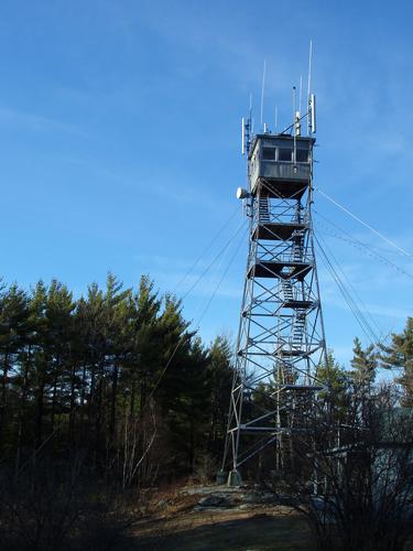fire tower on Federal Hill in southern New Hampshire
