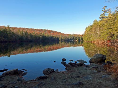 Ferrin Pond in November in southern New Hampshire