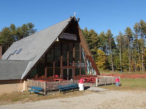 Arrowhead Recreation Area ski lodge at Flatrock Hill in southwestern New Hampshire