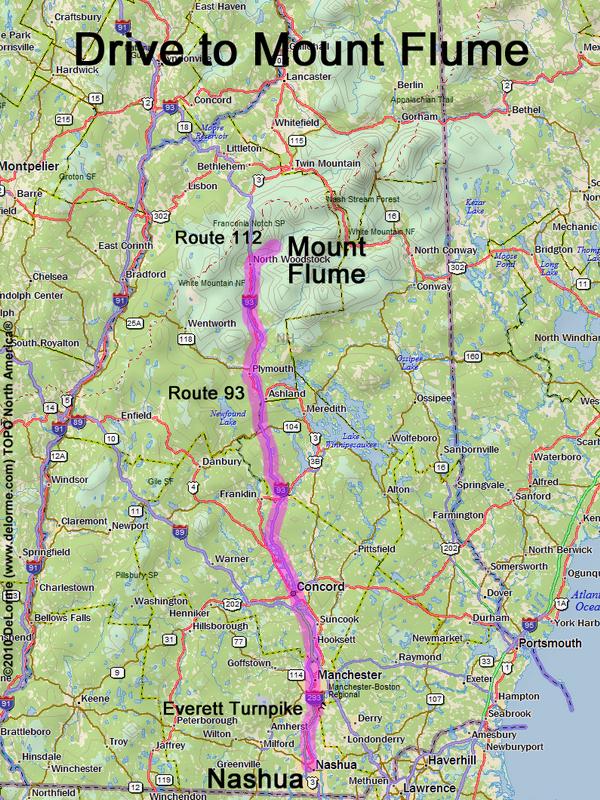 Mount Flume drive route