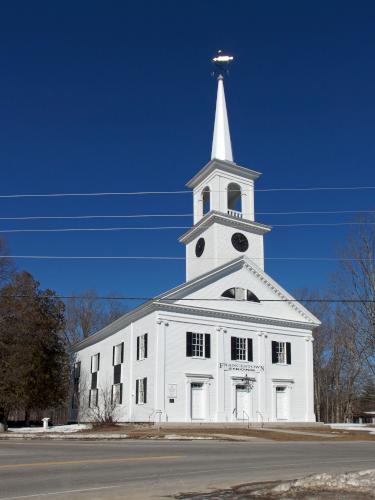 Old Meeting House at Francestown in New Hampshire