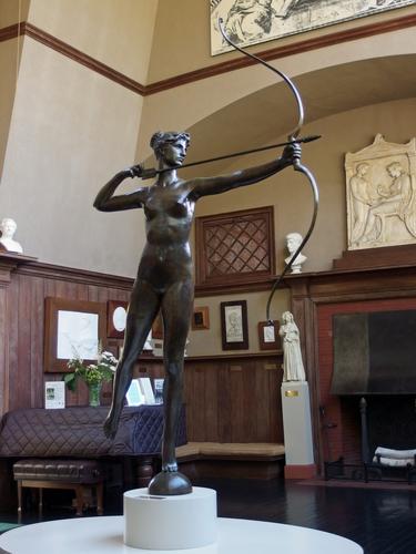 statue of Diana at Saint-Gaudens National Historic Site in western New Hampshire