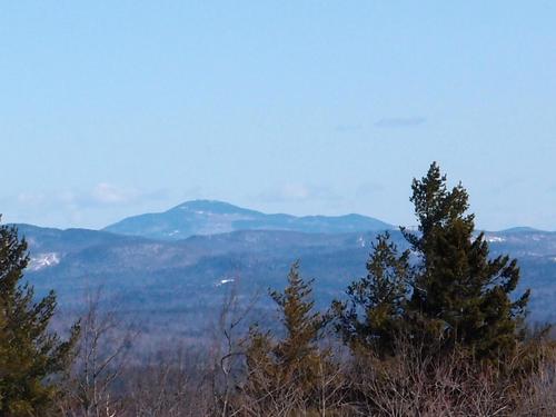 Mount Kearsarge as seen from the summit of Goodhue Hill in New Hampshire