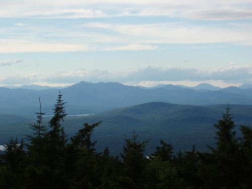 view from Green Mountain in New Hampshire