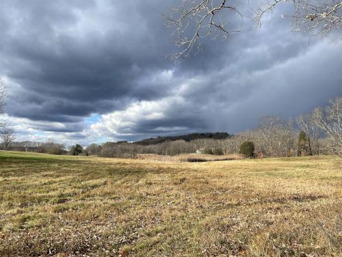 field view at Hamlin Reservation in northeast Massachusetts