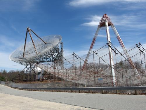 Millstone Hill Ionospheric Radars at MIT Haystack Observatory near Westford in northeastern Massachusetts