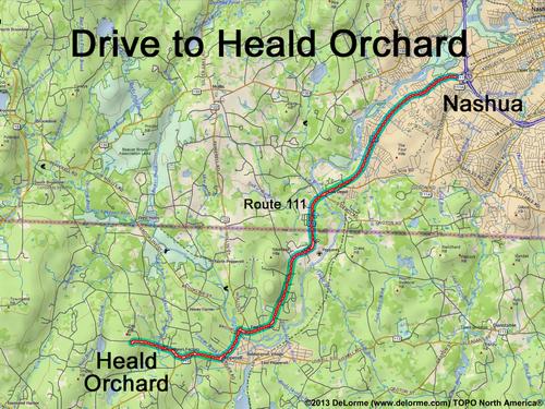 Heald orchard drive route