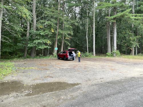 parking in September at Heath Hen Meadow near Acton in northeast MA