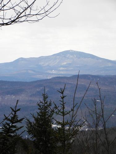 view of Mount Kearsarge from Hersey Mountain in New Hampshire