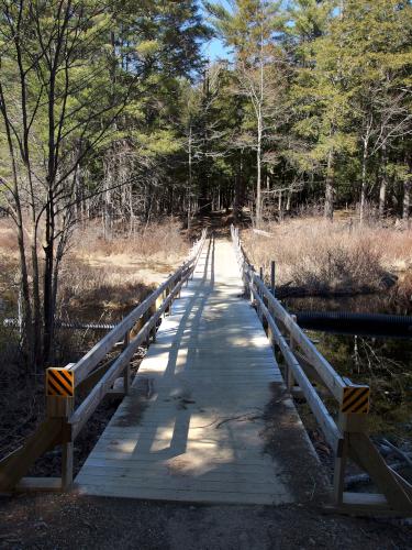 bridge at Hopkinton-Everett Trails in New Hampshire