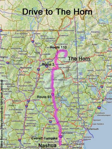 The Horn drive route