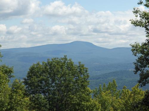 view east from Houghton Hill in southeast Vermont