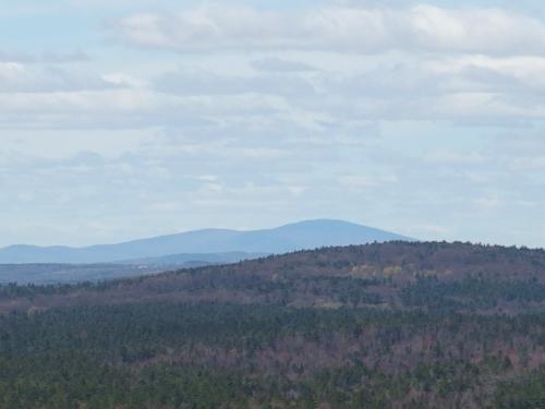 view of Mount Kearsarge from Hussey Mountain in New Hampshire