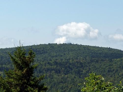 view of Tinkham Hill from Hutchins Hill near Newfound Lake in western New Hampshire