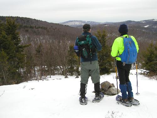 view from New Ipswich Mountain in New Hampshire