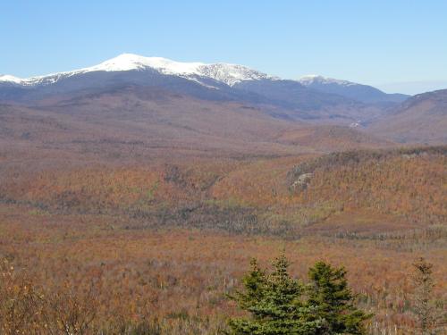 view of Mount Washington from Iron Mountain in New Hampshire