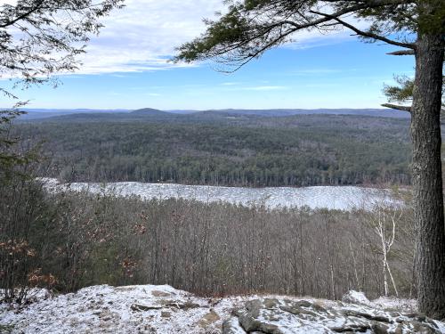 view in January from Jacobs Hill in north central Massachusetts