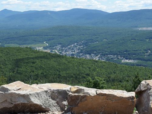 view of Berlin from Jericho Mountain in northern New Hampshire