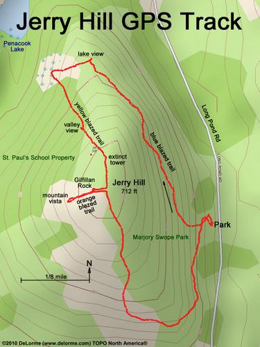Jerry Hill gps track