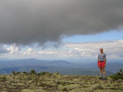view from Mount Moosilauke's South Peak in New Hampshire