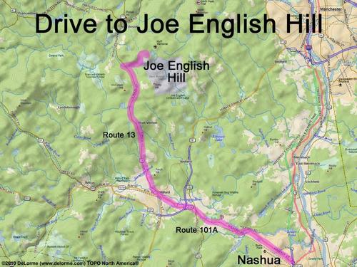 Joe English Hill route