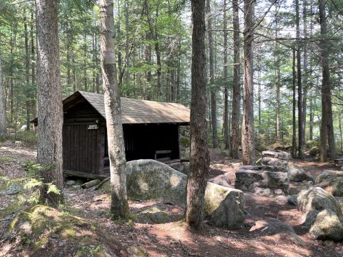 shelter in June at Kettle Pond and Spice Mountain in northern VT
