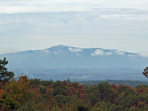 view of Grand Monadnock Mountain from Kidder Mountain in southern New Hampshire