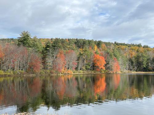 Smith Pond in October at Kingsbury Hill in southern NH