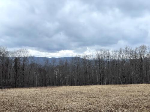 field in January at Leffingwell Hill in New Hampshire