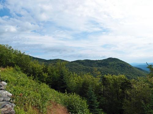 view of Little Mountain - on the shoulder of Mount Kearsarge - from Kearsarge Mountain Road