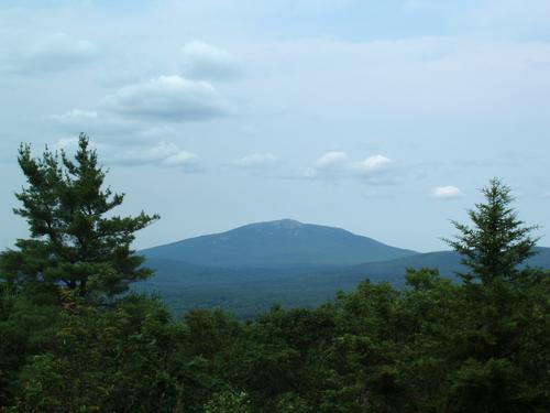 view of Mount Monadnock from Little Monadnock Mountain in New Hampshire