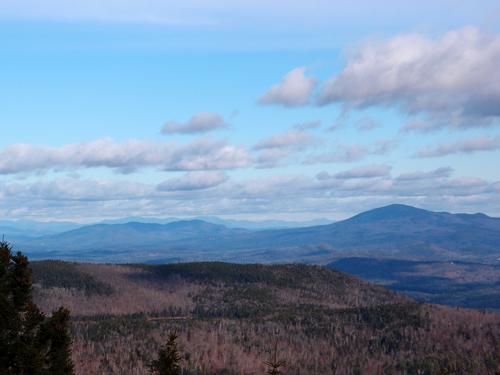 view from the summit of Lovewell Mountain in New Hampshire