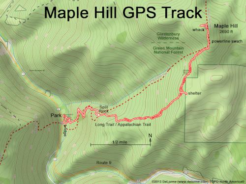 GSP track at Maple Hill in southern Vermont