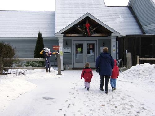 visitor center at the Massabesic Audubon Center in New Hampshire