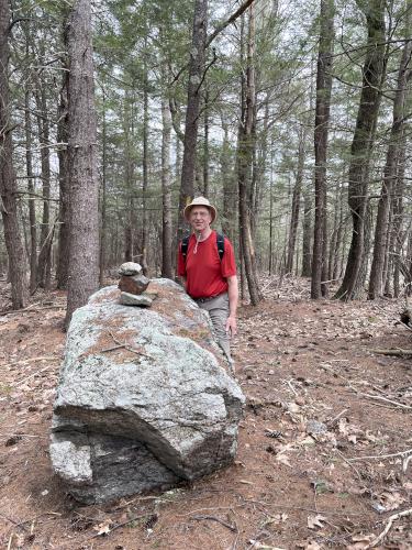 summit in April at Meetinghouse Hill near Sutton in southern New Hampshire