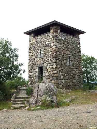 Wright's Tower at the southeast corner of Middlesex Fells Reservation in eastern Massachusetts