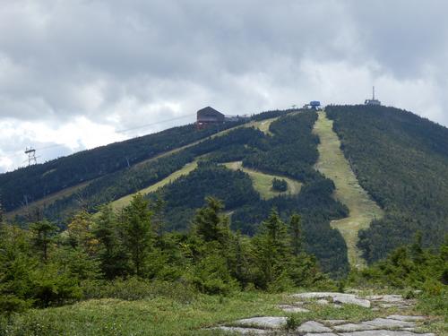 view toward Cannon Mountain from Mittersill Mountain in New Hampshire