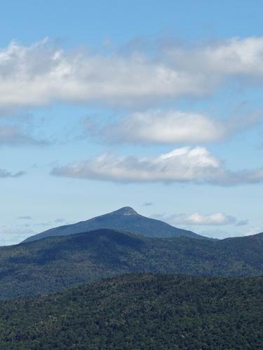 view of Camel's Hump from Molly Stark Mountain in northern Vermont