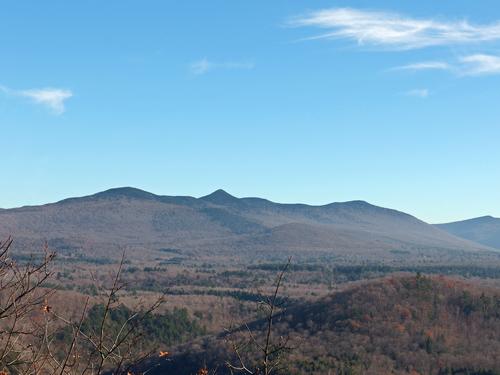 southeast view from Rattlesnake Cliffs near Mount Moosalamoo in northern Vermont
