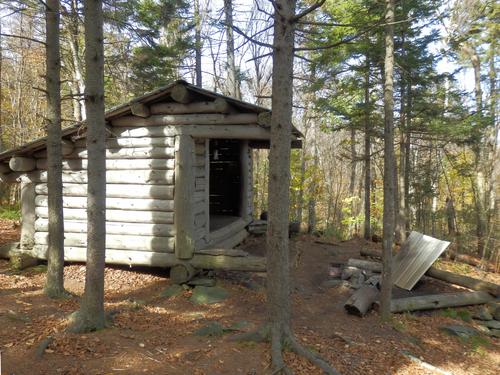 Moose Mountain Shelter on the Appalachian Trail in New Hampshire