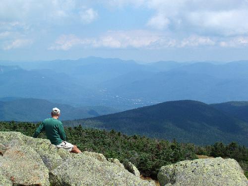 view from Mount Moosilauke in New Hampshire